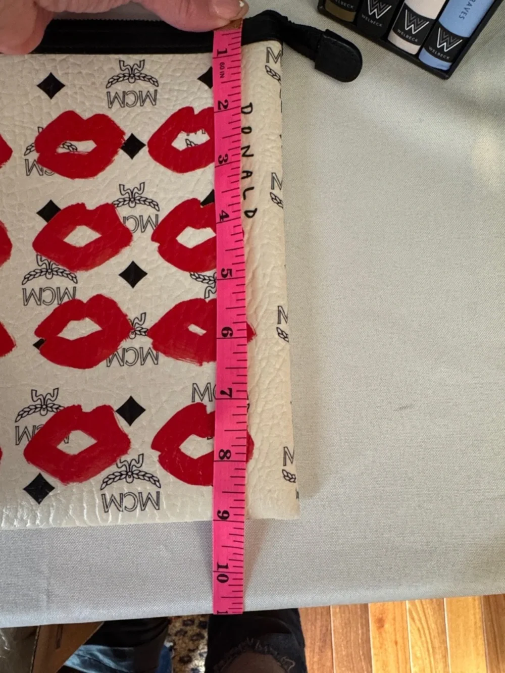 MCM zip pouch